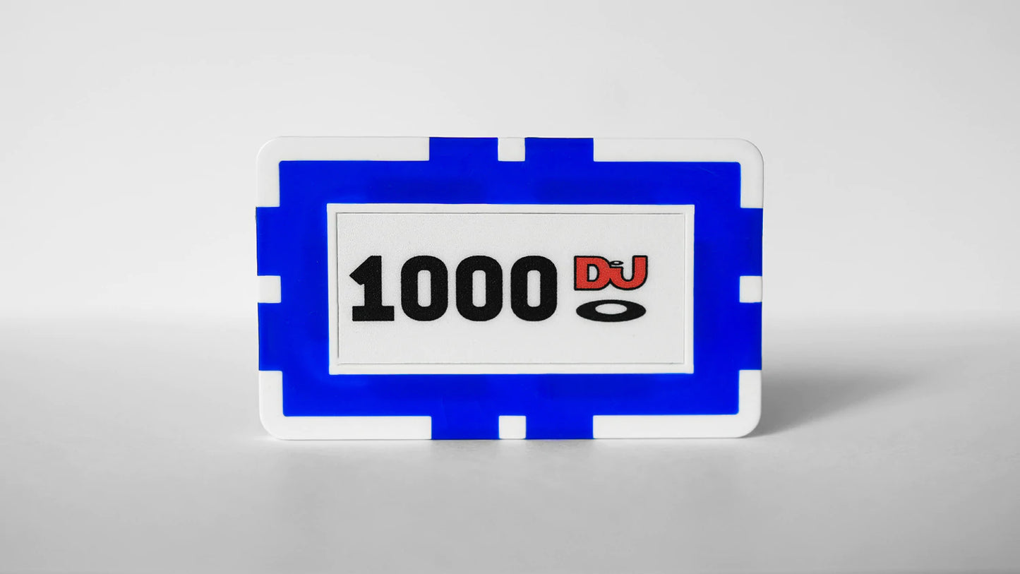 DJCoin Poker Chip 1000